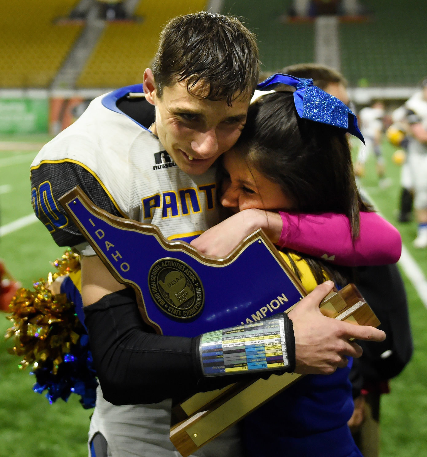 1A DII Football State Championships - Carey Vs. LHC